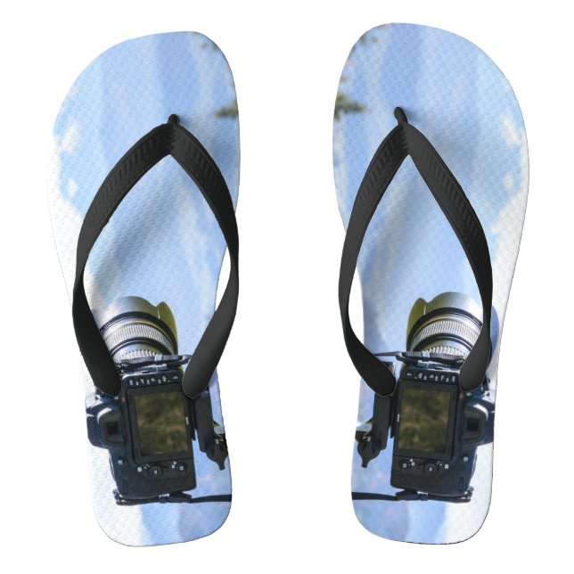Chanclas Personalizado de naturaleza paisajística fotográfi (Plantilla)