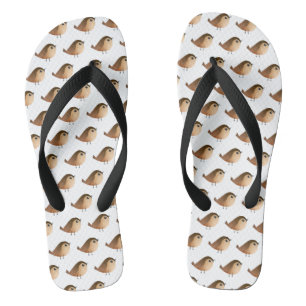 Chanclas Personalizado de pájaro de Sparrow