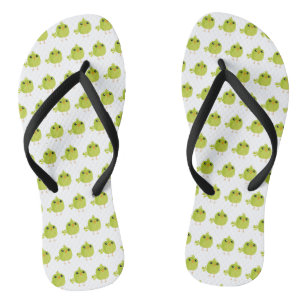 Chanclas Personalizado de pájaro verde