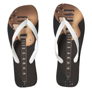 Chanclas Personalizado de tendencias Guitar Flip Flops plan
