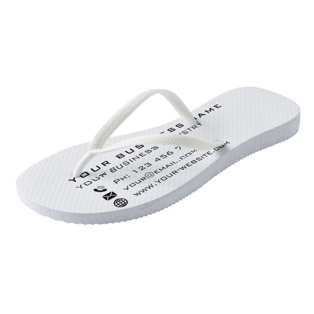 Chanclas Personalizado Empresa Flip Flops Promocional (Angular)