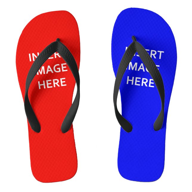 Chanclas Personalizado Flip Flop verano Sandal Thong Templa (Plantilla)