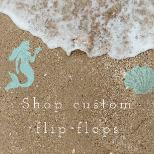 Chanclas personalizado, regalo para ella, playa, regalo de 