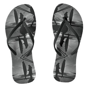 Chanclas Pesca del avión flotante Vintage USA Alaska