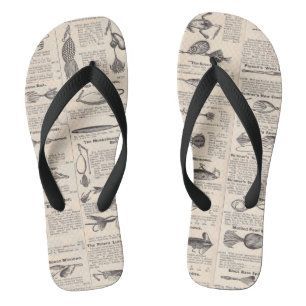 Chanclas Pesca Lures Publicidad Arte de pescadores