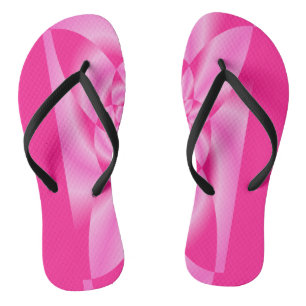 Chanclas Pétalo de Hoja Rosa