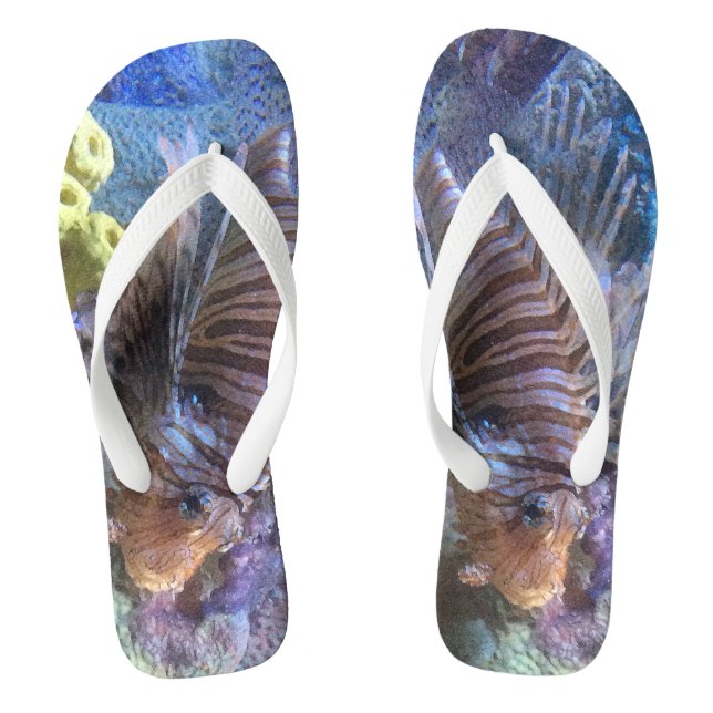 Chanclas Pez león (Plantilla)