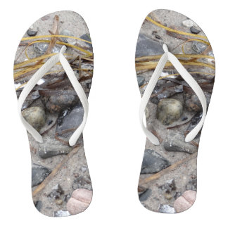 Chanclas Piedras de playa