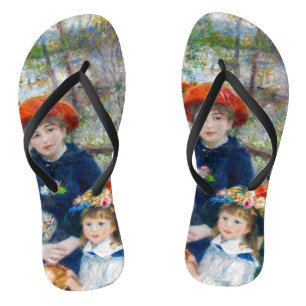 Chanclas Pierre-Auguste Renoir - Dos hermanas en la terraza