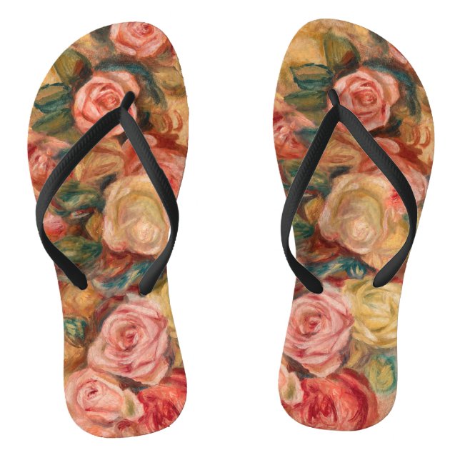 Chanclas Pierre-Auguste Renoir - Rosas (Plantilla)