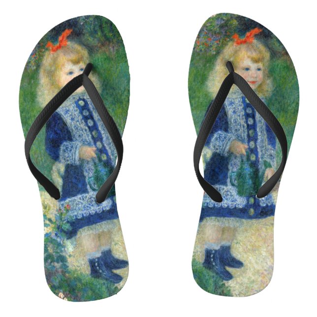 Chanclas Pierre-Auguste Renoir - Un Chica con capacidad par (Plantilla)