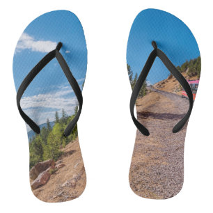 Chanclas Pikes Peak Train Ried Flip Flops