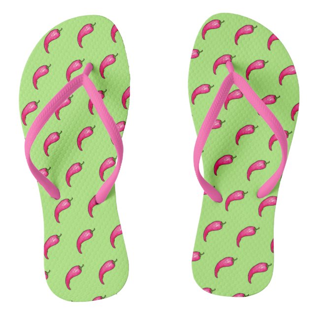 Chanclas Pimienta de chile (Plantilla)