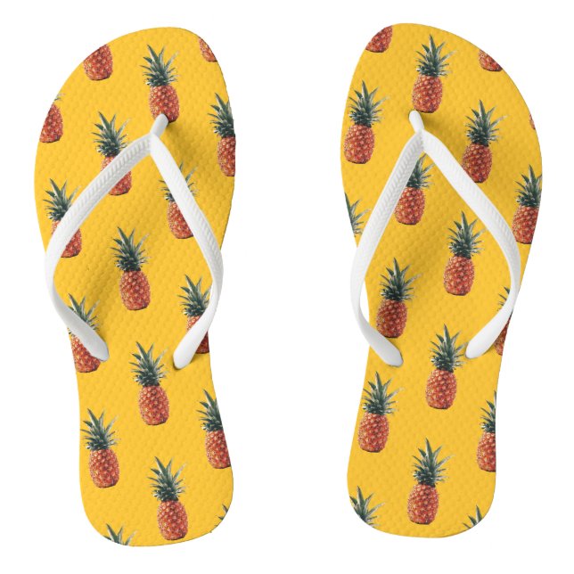 Chanclas Piña amarilla (Plantilla)