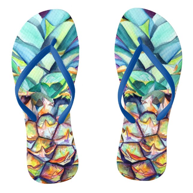 Chanclas Piña tropical de Kauai (Plantilla)