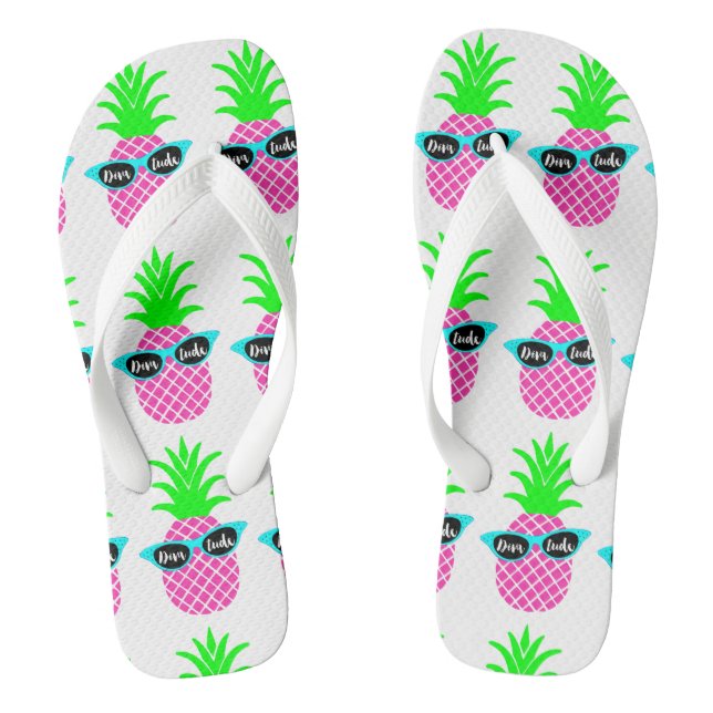 Chanclas Piñas con "DIVAtude" (Plantilla)