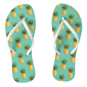 Chanclas Piñas tropicales en trullo