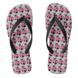 Chanclas Pink Ladybug