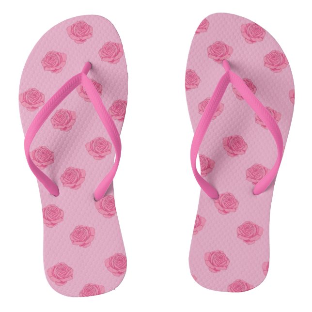 Chanclas Pink roses (Plantilla)