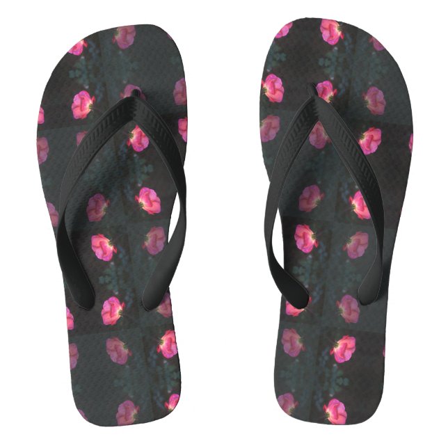 Chanclas Pink Roses Garden (Plantilla)