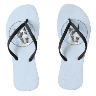Chanclas Pintura de gran dano (Harlequin) - Arte original d
