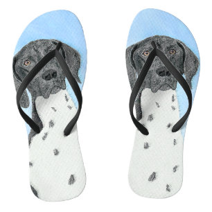 Chanclas Pintura de puntero de cortometraje alemán - Arte o