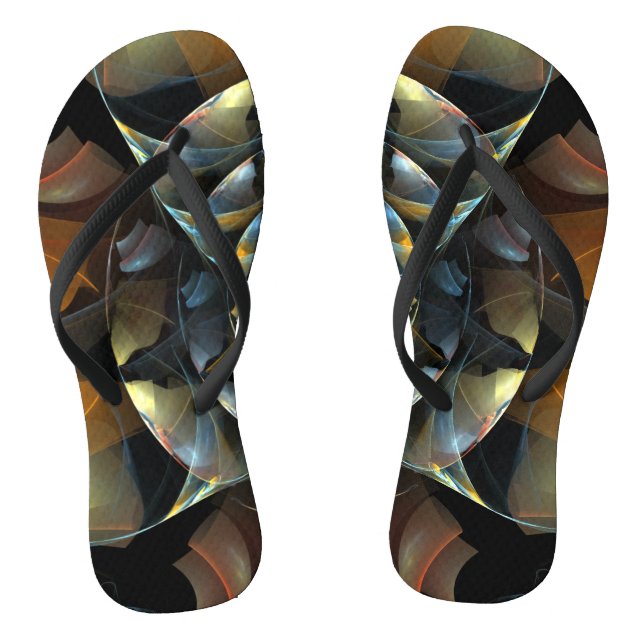 Chanclas PinWheeler Abstract Art (Plantilla)
