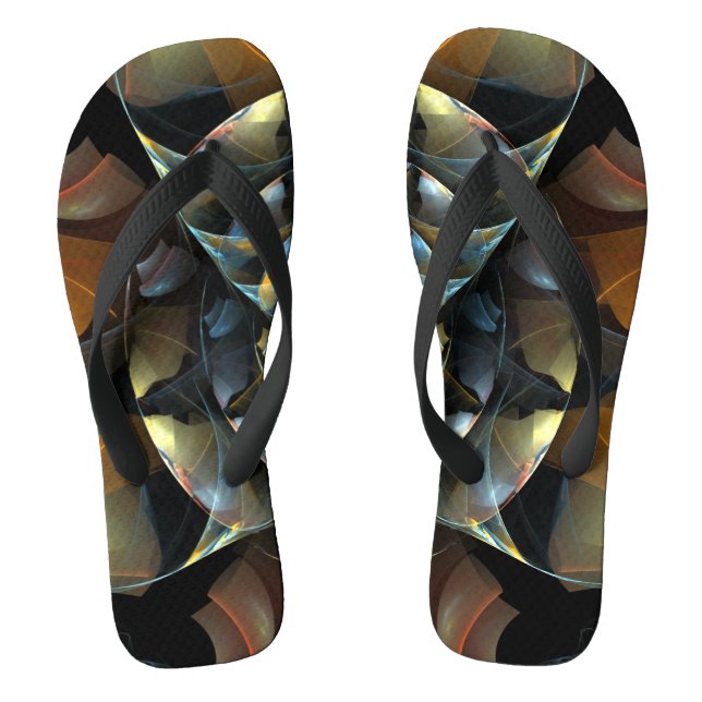 Chanclas PinWheeler Abstract Art (Plantilla)