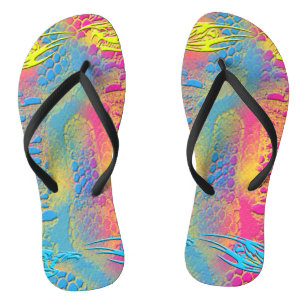 Chanclas PIRÓN - fractal decorativo moderno -