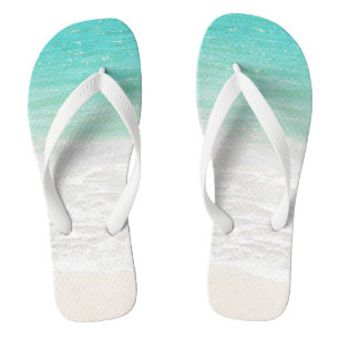 Chanclas PixDezines playa tropical