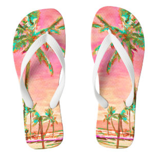 Chanclas PixDezines Vintage Hawái, Bahía de Mauna Lani