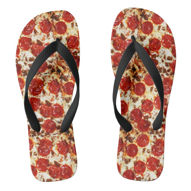 Chanclas Pizza caliente Meme (Plantilla)