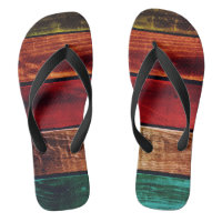 Placas de madera Placa de múltiples Flip Flops Jan