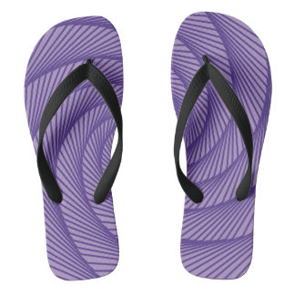 Chanclas plano geométrico Violet