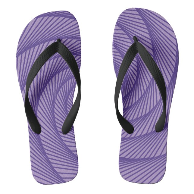 Chanclas plano geométrico Violet (Plantilla)