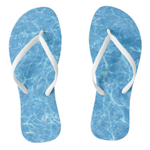 Chanclas Plantilla de agua azul de moda Aqua para adultos c