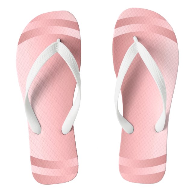 Chanclas Plantilla de glamour de oro Rosa Moderno elegante (Plantilla)