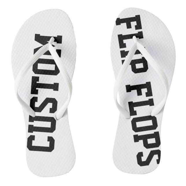 Chanclas Plantilla en blanco de voladizo personalizada del  (Plantilla)