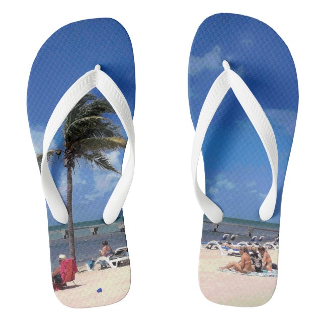 Chanclas Playa con Palma de Coco (Plantilla)