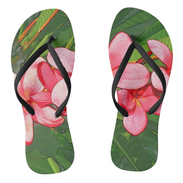 Chanclas Plumeria (Plantilla)