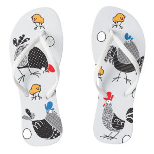 Chanclas Pollos locos