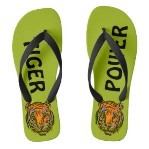 Chanclas Pop Art TIGER HEAD + tu trasero. e ideas
