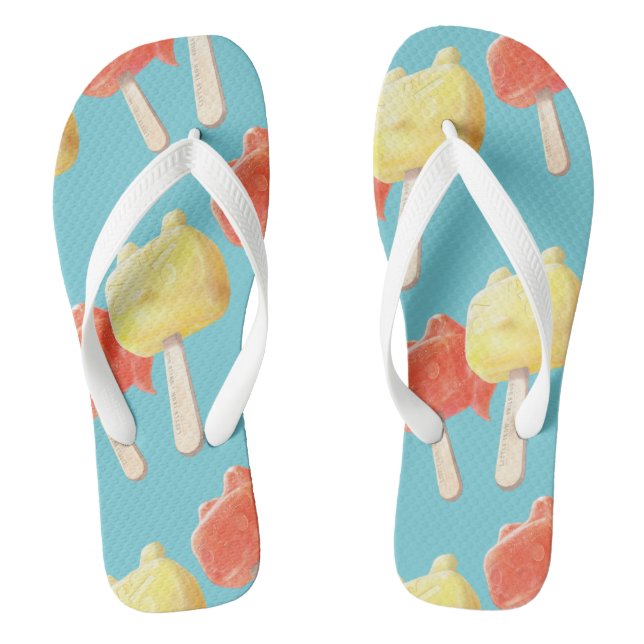 Chanclas Popsicles de caracteres (Plantilla)
