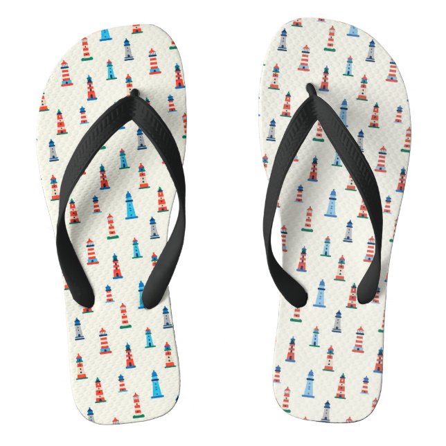 Chanclas Portuguese Lighthouse Flip Flops | Coastal Portuga (Plantilla)