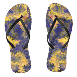 Chanclas Pour acrílica, bronce, oro, negro, cristales /