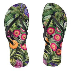 Chanclas Prado Floral Rosa Isla