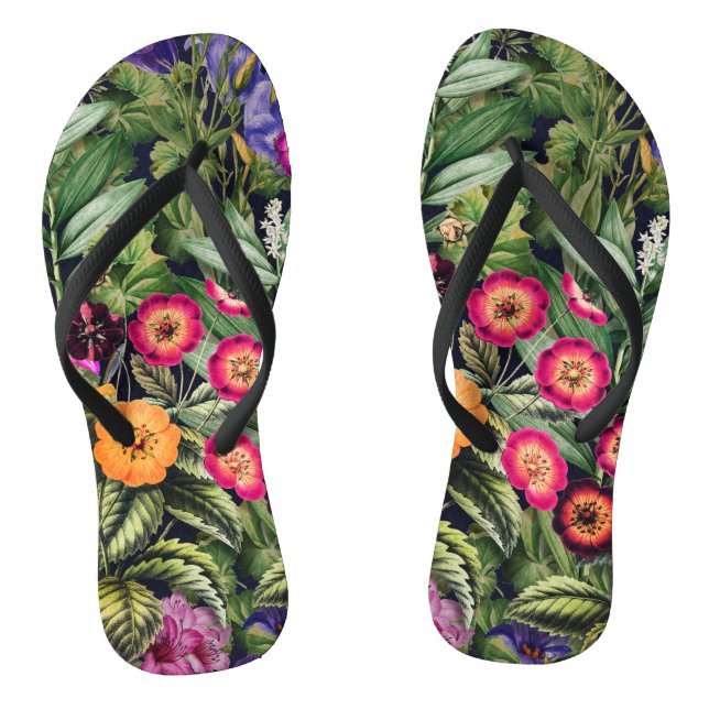 Chanclas Prado Floral Rosa Isla (Plantilla)
