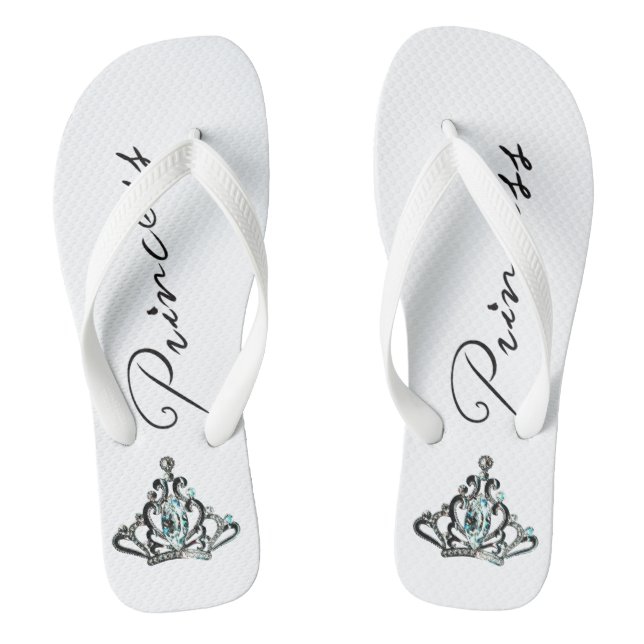 Chanclas "Princesa" TIARA Flip Flops (Plantilla)