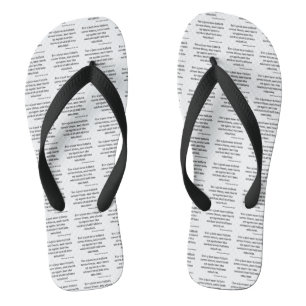 Chanclas Proverbios 24:16 Biblia Verso Escritura Blanco Uni