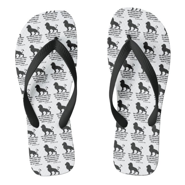 Chanclas Proverbios 28:1 Biblia Verse Cita Todo El Unisex (Plantilla)